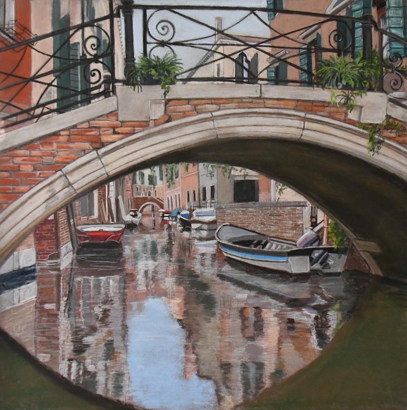 pont de venise4.jpg - Pastel Format/ Size 40x40